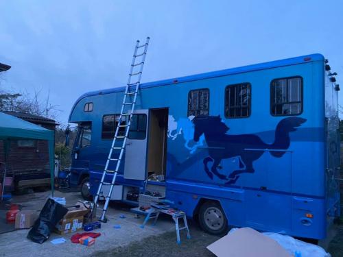 Iveco horse box renovation, BR Commercials, Alyesbury, Bucks